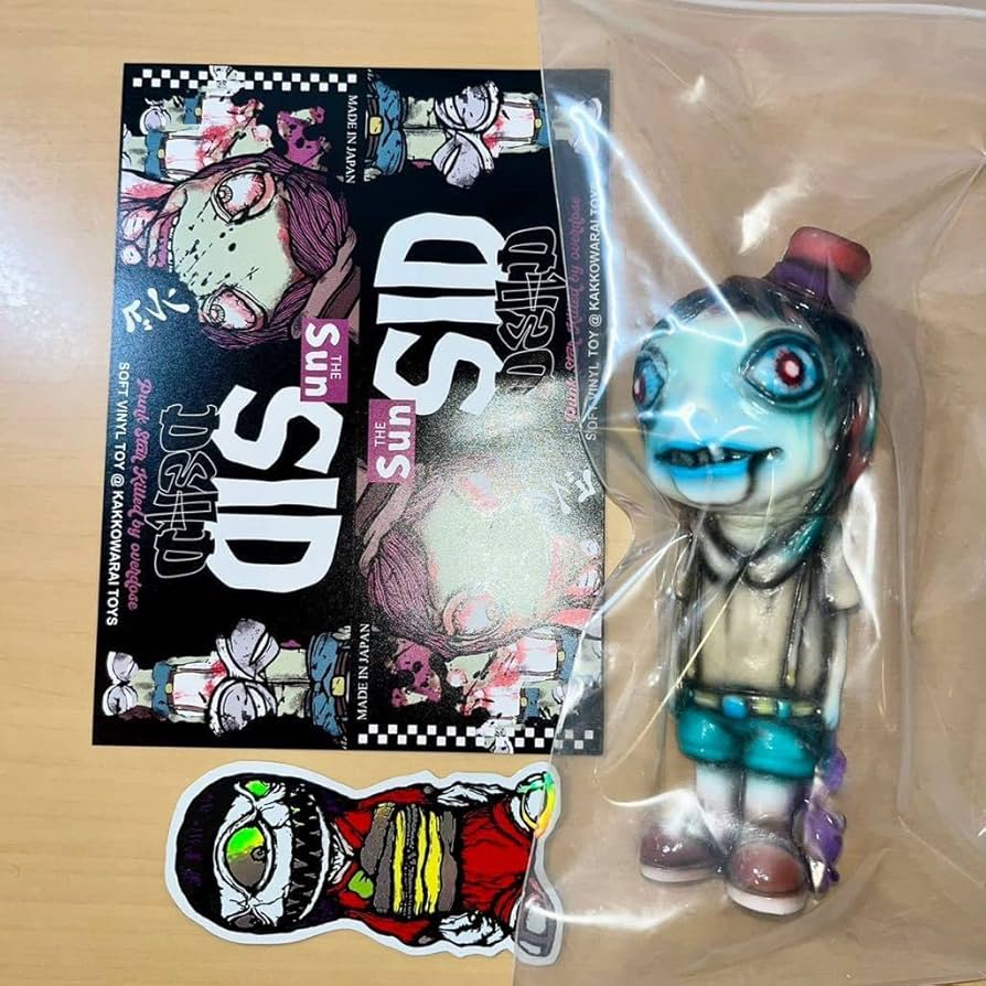 新作 かっこわらい雑貨店 シド kakkowaraizakka SID ソフビ